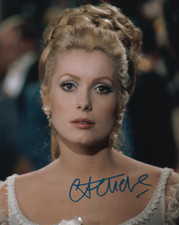 CATHERINE DENEUVE signed autograph 20x25cm MAYERLING in person autograph COA