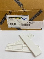 50 x Broadfix 3mm white plastic shim packer spacer glazing frame shovel 100x28x3