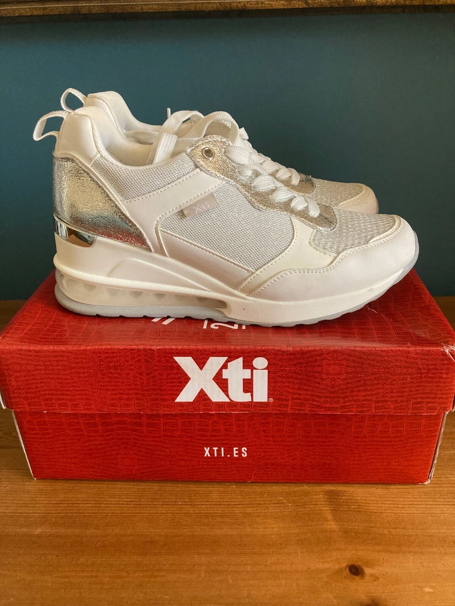 Xti wedge best sale trainers