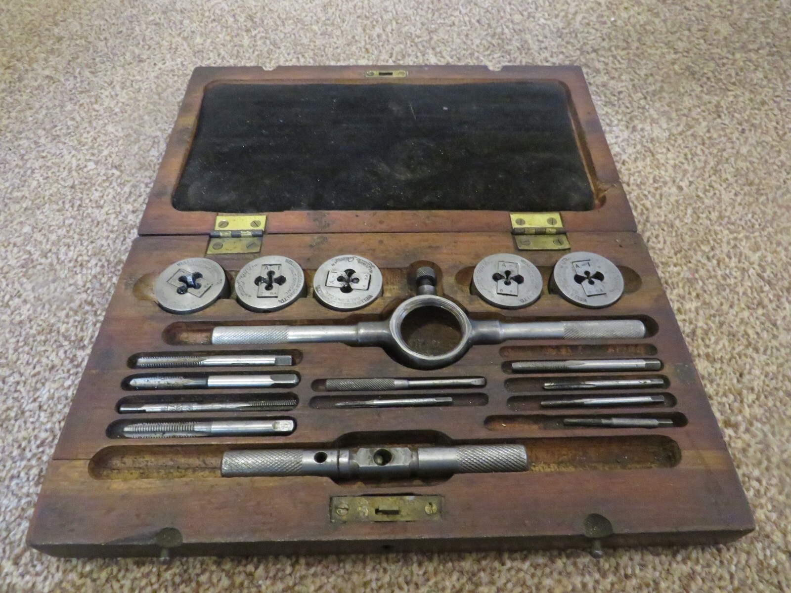 Little Giant BA Tap and Die Set. 0Ba To 8Ba In Case used with free post eBay