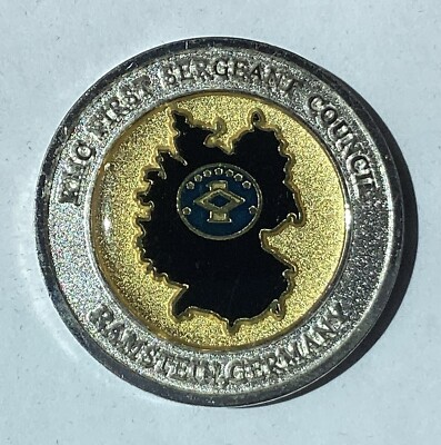 KMC First Sergeant Council, Ramstein Germany Appreciation Challenge Coin
