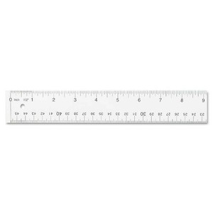 Model no. r4051-18 westcott acrylic 18inch ruler (073577105645)