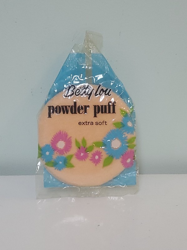 Packaged Vtg Betty Lou Powder Puff