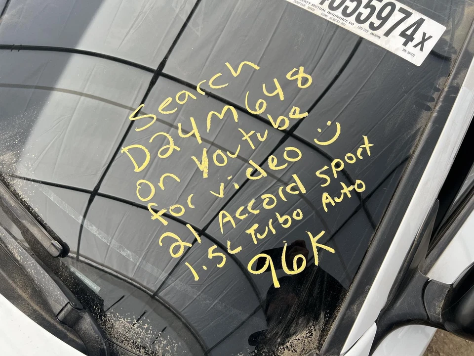 Used Air Cleaner Assembly fits: 2021 Honda Accord turbo 1.5 Grade A - Image 2 of 4