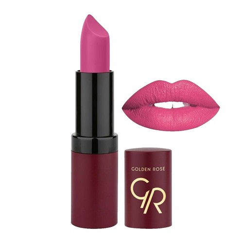 Rouge à Lèvres GOLDEN ROSE Ultra Riche Vitamine E - Teinte 10 Bonbon, Brillant, Sans Parabens, 4,5g