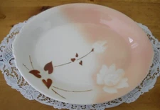Vintage Syracuse China Old Ivory O.P.CO. MADAM BUTTERFLY Airbrush 14" Platter ~
