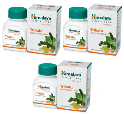 3 X 60 Himalaya Trikatu Tablets 180 Tablets Digestive wellness | Free Shipping |