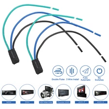 2pcs Pulse Bypass Universal for AVH MVH DVH PIONEER Parking Brake Video Override