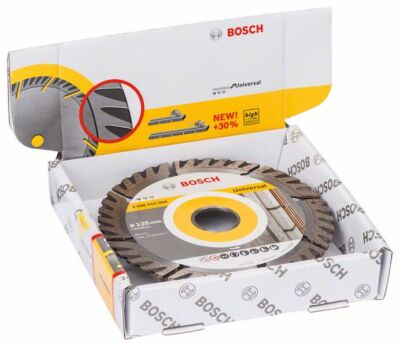 Bosch Diamanttrennscheibe Standard for Universal 125x22.23x2x10mm (10er-Pack)