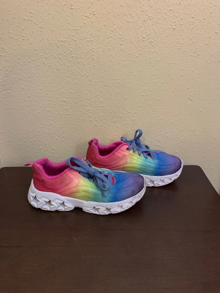 Athletic works rainbow light up shoes size 13 kids