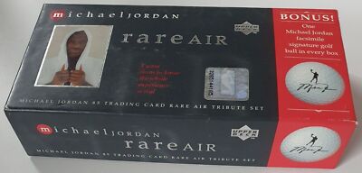 1997 Upper Deck Michael Jordan RARE AIR (Complete set 85 Cards and Golf  Ball)