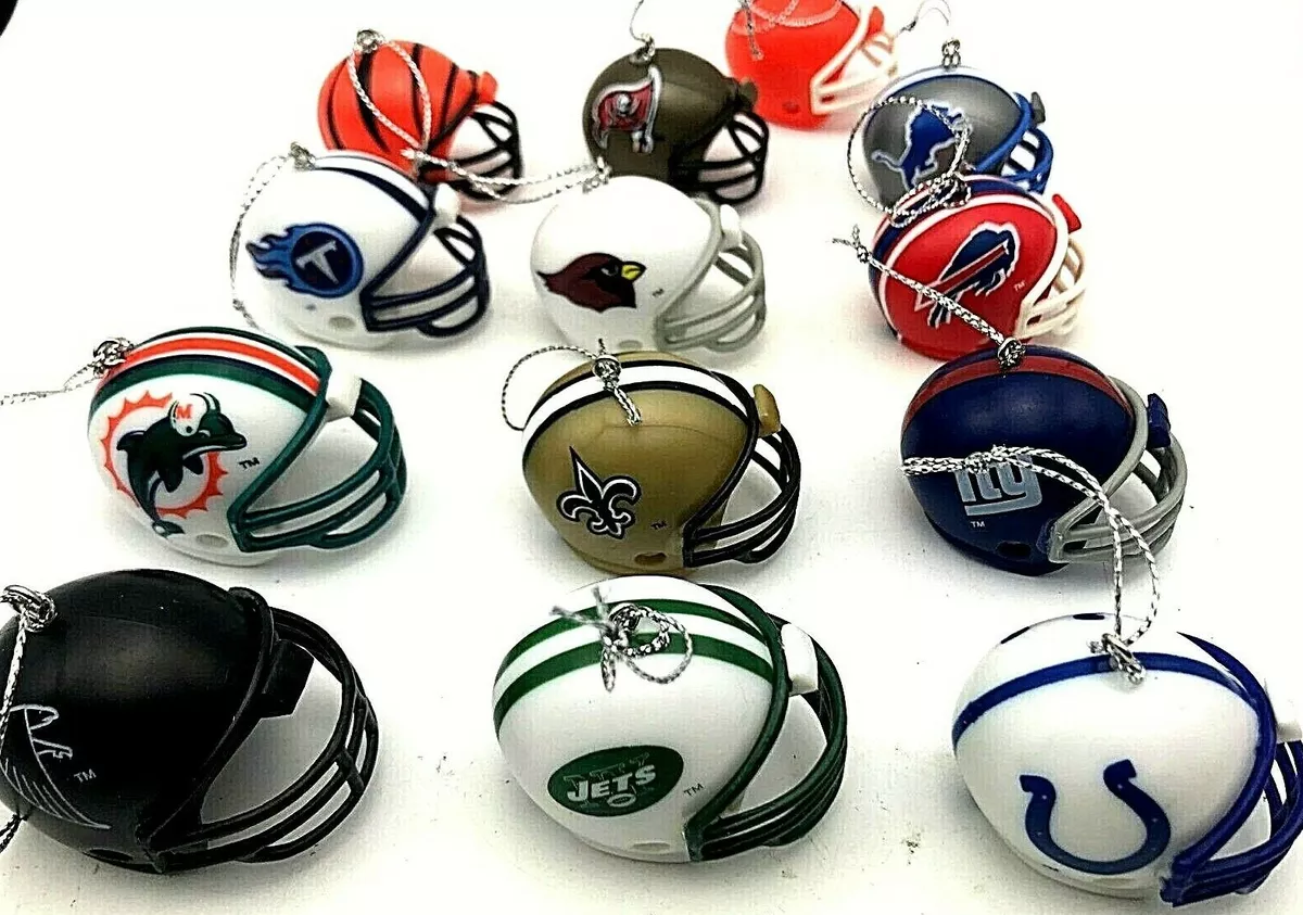 2023 (YOU PICK) NFL Team Football Helmet Christmas Tree Ornament