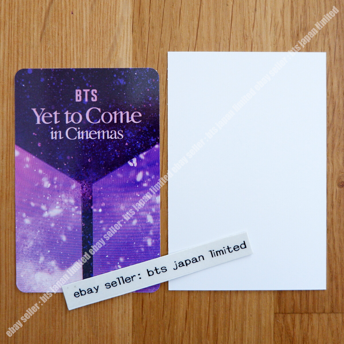 BTS Yet to Come in Cinemas 入場　トレカ　グク　テテ BTS Yet to Come in Cinemas 入場 トレカ グク テテ BTS Yet to