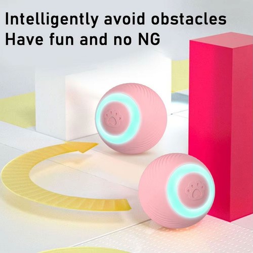 Electric Automatic Rolling Ball Interactive Kitten Training Toy Smart Cat Toys - Picture 9 of 9