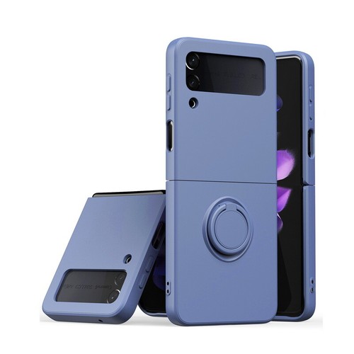 For Samsung S25 Ultra S24 S23 S22 S21 Liquid Silicone Ring Stand Soft Case Cover - Picture 27 of 34