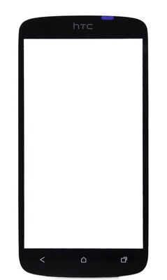 HTC ONE S Display Front Glas Glass Scheibe Touch Screen Lens - schwarz NEU