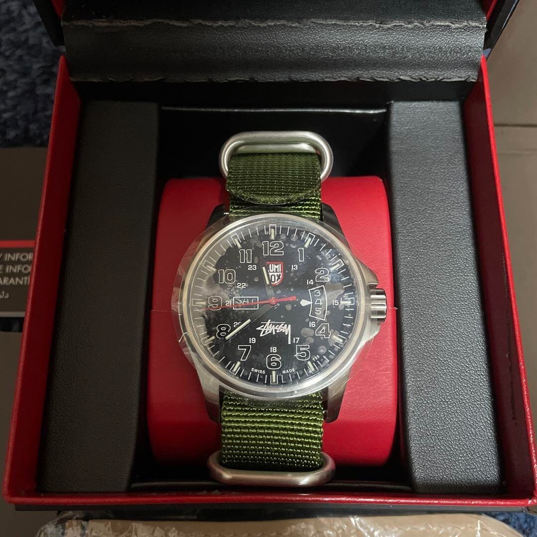 25th Anniversary Stussy Luminox Field Military Watch Men's 25th Anniversary Stussy Luminox Field Military Watch Men's