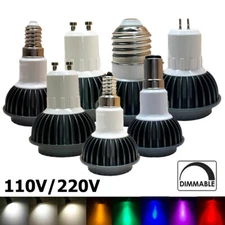 Dimmable Led Spotlight 5W Lights Lamp Ceiling Halogen Light Bulb Downlight Home