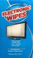 20 Phone Gadget Screen Cleaning Wet Wipes Laptop Computer iPad Monitor 1 Pack