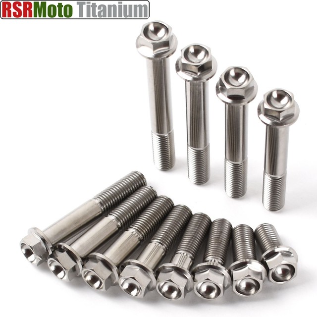 M10 Titanium Allen Bolts M10x1.25x35 Socket Cap Screw Hex Head for sale online eBay