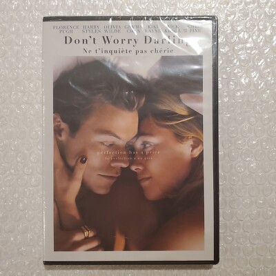 Don't Worry Darling movie DVD Harry Styles bilingual