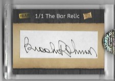 Brooks Robinson 2019 THE BAR Relic Cut Signature BIG Auto 1/1 HOF JSA Autograph