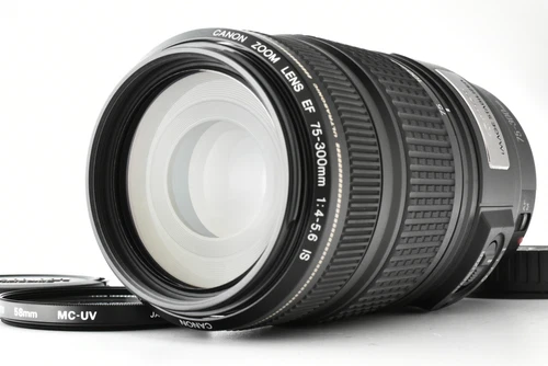 [Near Mint] Canon EF 75-300mm f/4-5.6 IS USM Wide Telephoto Zoom Lens From JAPAN