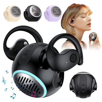New 2-in-1 Bluetooth Headphones Speaker OWS BT with MIC Open