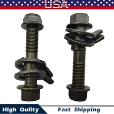 For FRONT Wheels Cam Bolts 2PCS 16mm Adjustable Camber Correction Alignment Kit