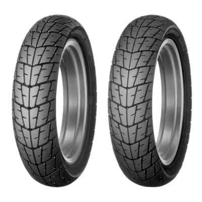 Dunlop K330 100/80-16 Front 120/80-16 Rear Tire Set Buell Blast 02-09