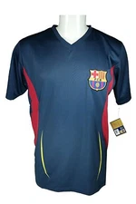 FC Barcelona Soccer Official Adult Poly Jersey P012 Rhinox -XL