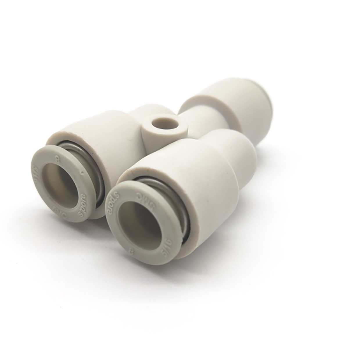 SMC KQ2U06-00A PBT Push-to-Connect Tube Fitting, Union Wye, 6mm