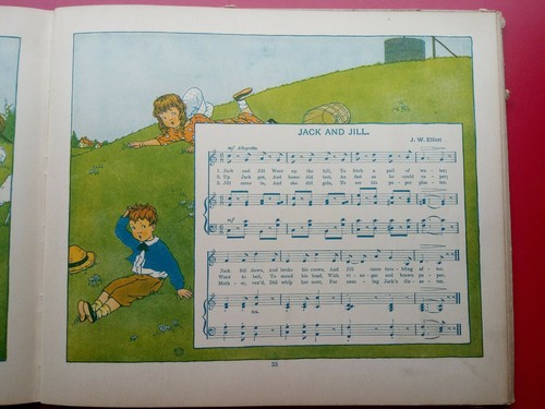 The Most Popular Mother Goose Songs1915 HC book Color Plates Mabel B. Hill - Picture 3 of 12
