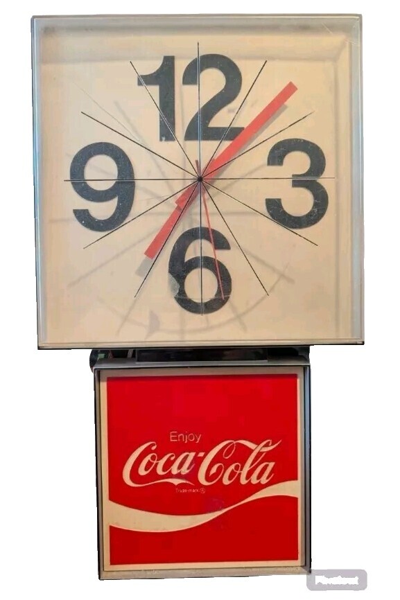 Vintage Coke Clock | eBay