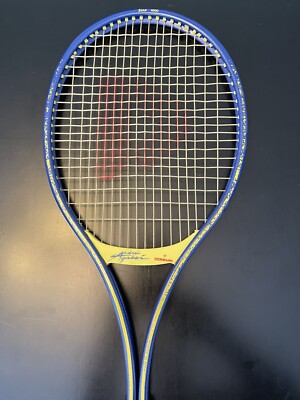VINTAGE Andre Agassi Wilson Donnay Star 1000 Super light 3 Tennis Racquet w/Case
