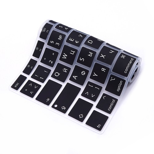 Rosyjska / niemiecka silikonowa osłona do MacBooka Air 13.3" A1932, wydanie 2018 - Zdjęcie 5 z 6