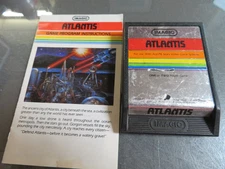 Atlantis (Atari 2600, 1982) *CARTRIDGE AND MANUAL ONLY*Imagic
