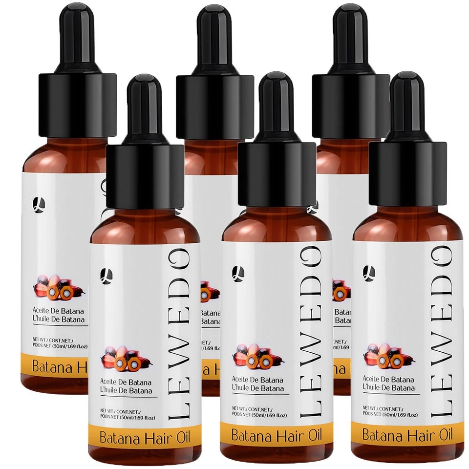 LEWEDO 6/3x Batana Oil Serum For Hair Growth Healthier Thicker Fuller Anti Hair Loss