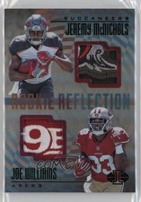 2017 Panini Illusions Green 569/5 Jeremy McNichols Joe Williams Dual Patch lx3