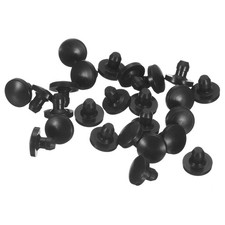 36 Pcs Silicone Hole Plug, Black Fit for Bottle Pipes 2.5-3mm Inner Diameter