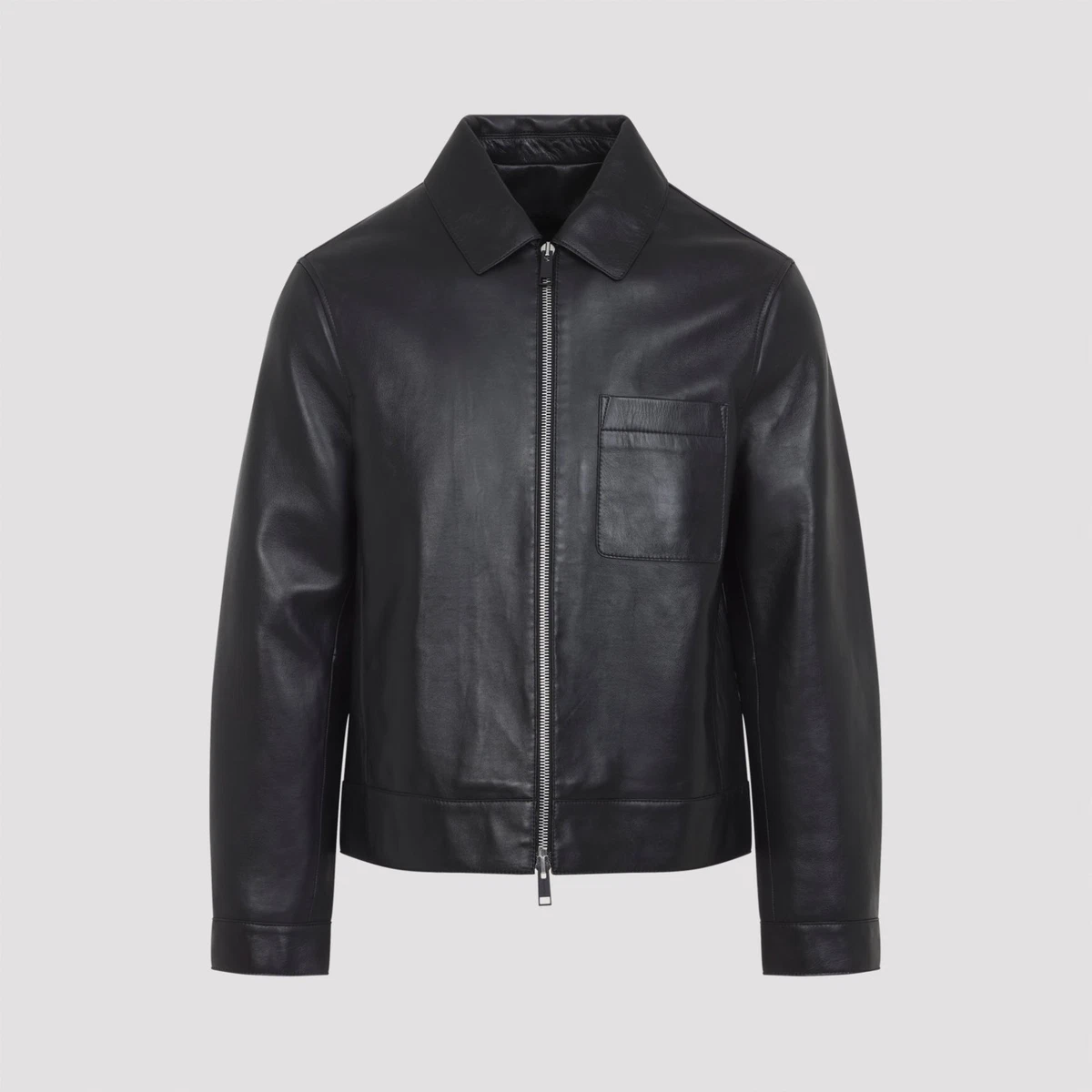 Canali Leather Outer Shell Coats, Jackets & Vests for Men for Sale 