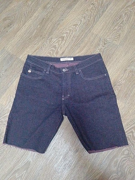 Women Miss Sixty Shorts Burgundy Cotton 36
