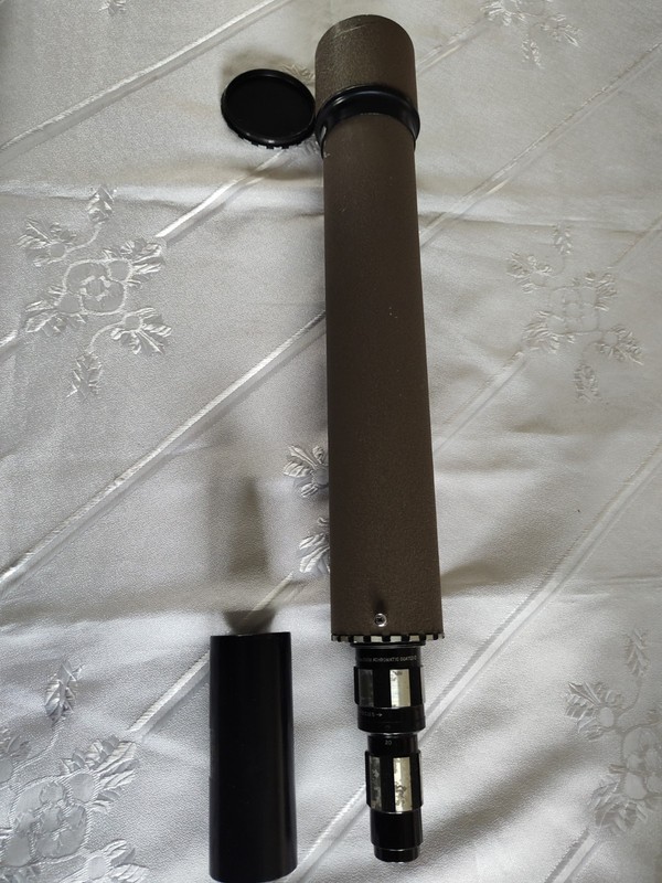 Vintage Spotting Scope  20x-60x 60 mm Zoom Achromatic Coated Japan