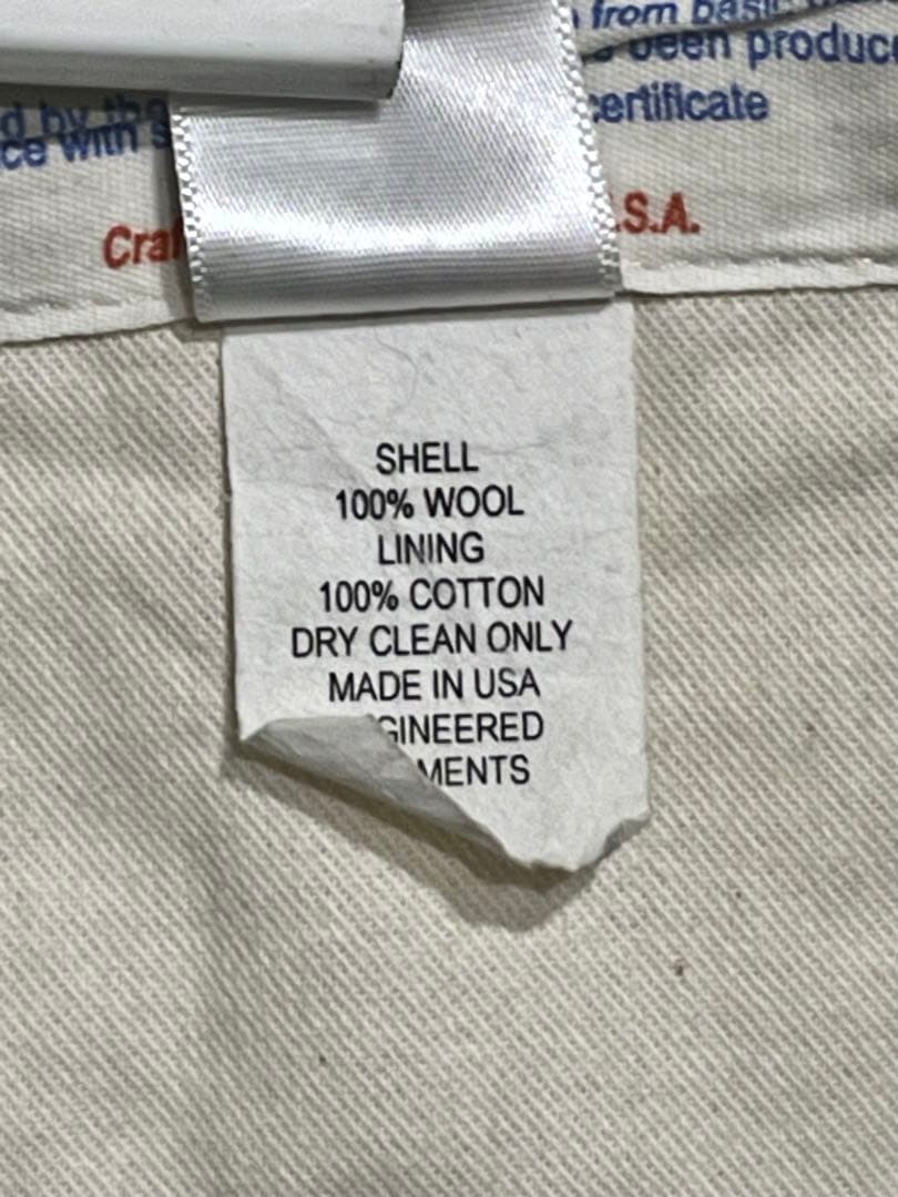 Engineered Garments Wool Jacket M Coat Size 100% … - image 6