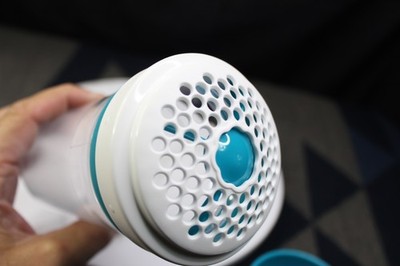 Tupperware Parmesan Cheese Shaker Dispenser Clear Teal Blue 12oz 2627A New