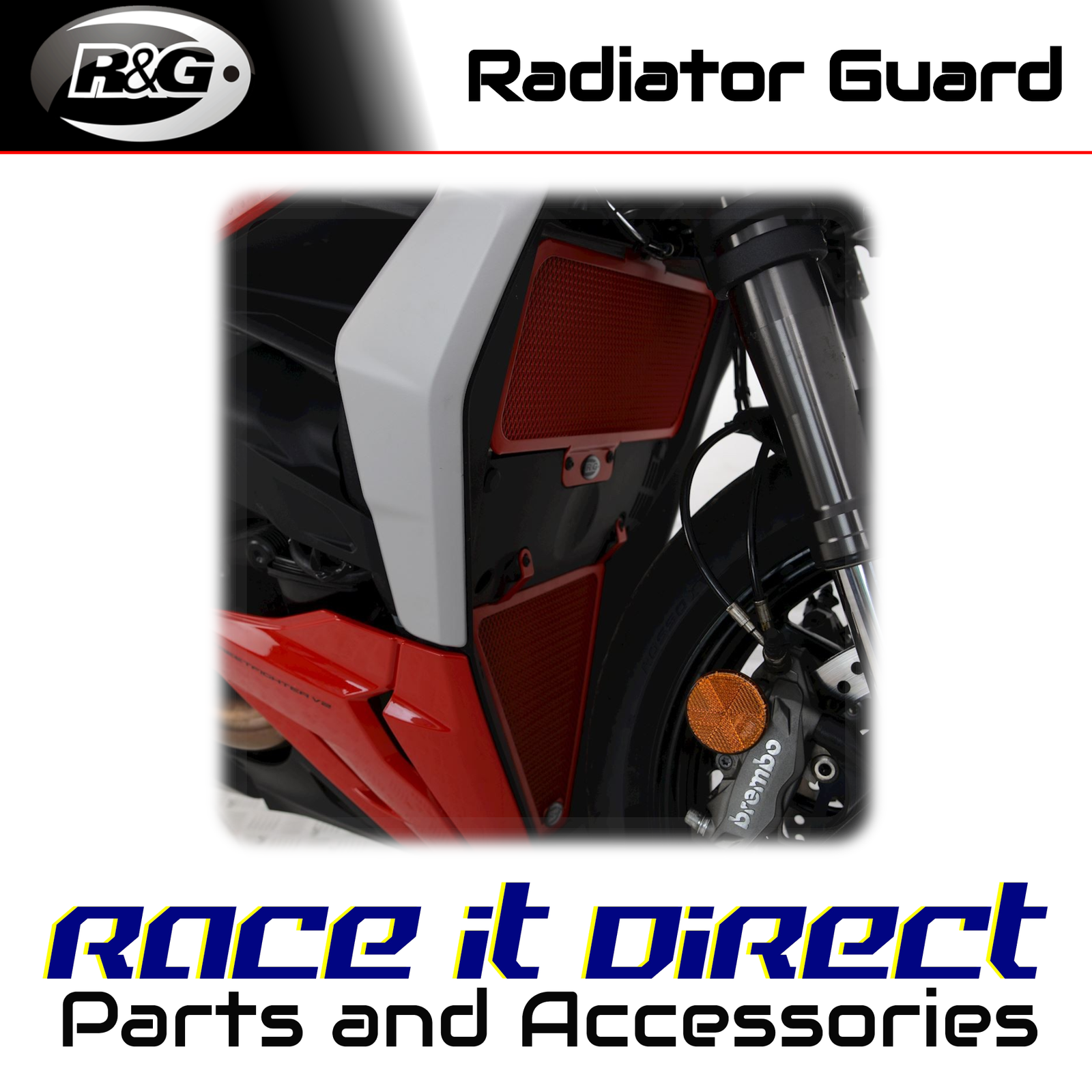 R&G - RAD0283RE - Radiator Guards (Aluminium)