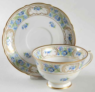 Schumann - Bavaria Forget Me Not  Cup & Saucer 658017