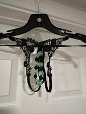 Beaded Crotchless Panties