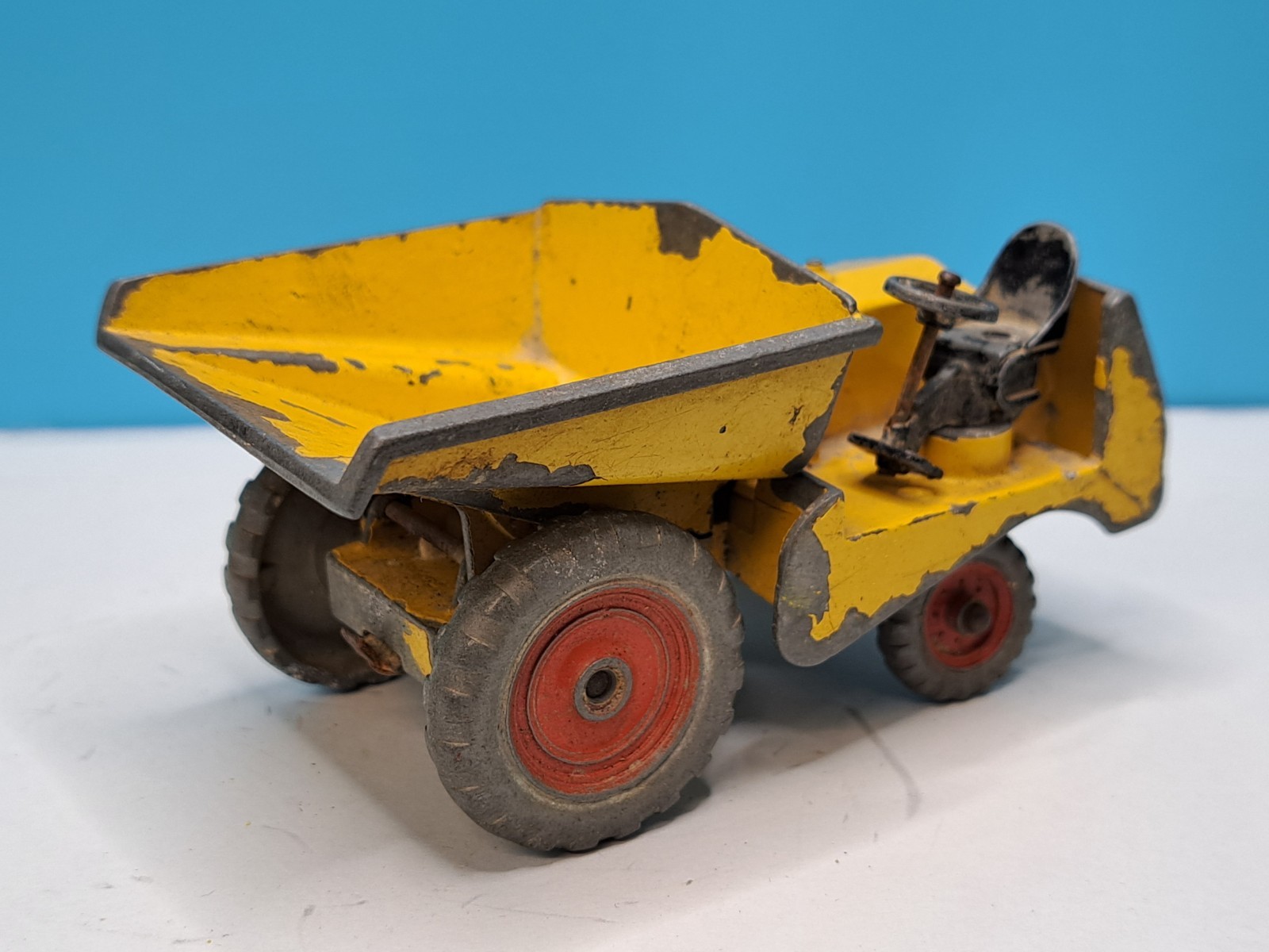 Tracteur et pelleteuse sur roues Dinky Toys 967 Muir hill loader and trencher avec boîte | Rakuten