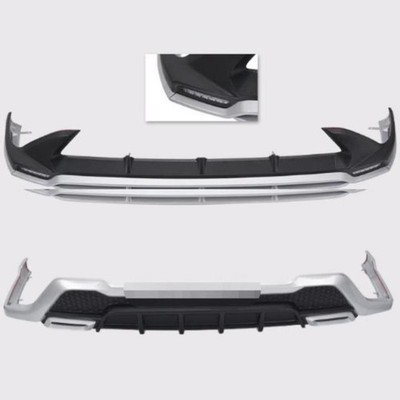 Gloss Front & Rear Bumper Diffuser Lip Body Kit For Toyota Highlander 2022-2023